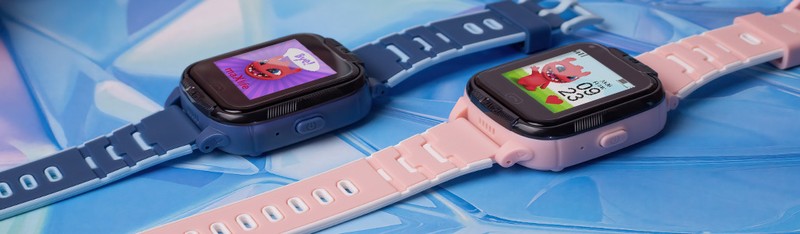 Smartwatch Maxlife MXKW-350, GPS WiFi 4G, roz, IPX7, 1.4 inch 240 x 240 px, curea 248 mm