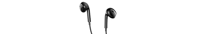 Casti Maxlife cu fir MXEP-04 USB-C, cablu 1.2m, Negru