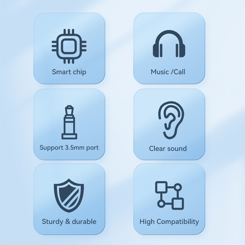 Adaptor Type-C AUX BZ47, USB-C tata la Jack 3.5 mm mama, cablu 0.17m cu invelis exterior impletit si capetele intarite ranfosate pentru rezistenta, carcasa conectorilor realizat din aliaj de aluminiu pentru durabilitate, negru