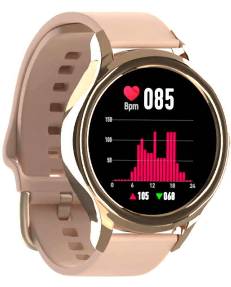 Smartwatch Forever ForeVive 3 SB-340, cu difuzor Bluetooth 3W, negru, GPS/LBS
