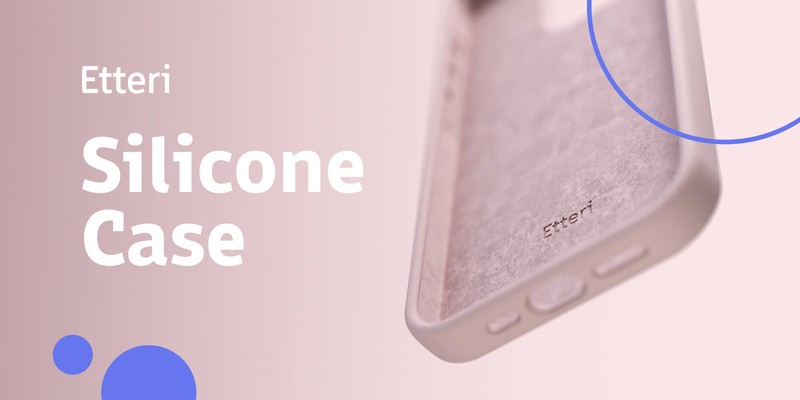 Husa Etteri Silicone pentru Samsung Galaxy A17 5G, Carcasa, -10°C pana la +45°C, orificii pentru atasarea unui snur, Roz
