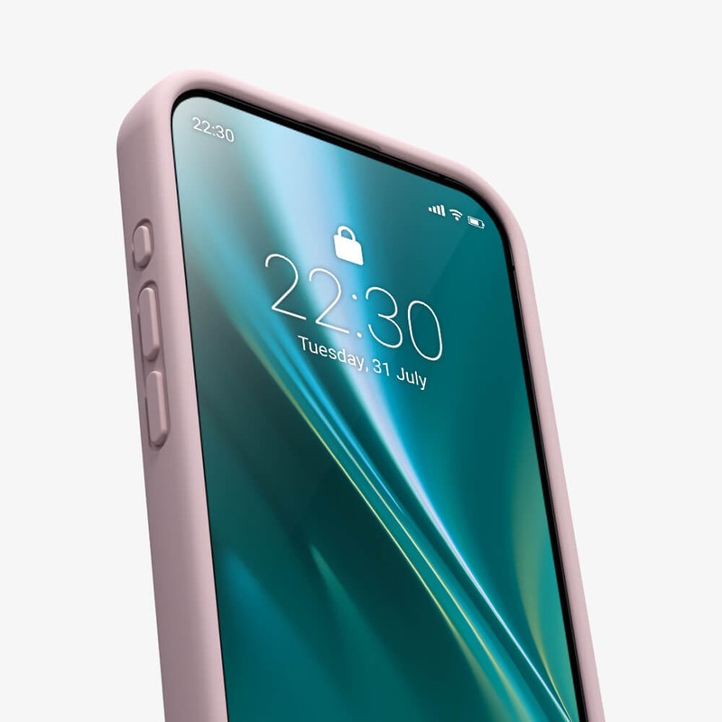 Husa Etteri Silicone pentru Samsung Galaxy A17 5G, Carcasa, -10°C pana la +45°C, orificii pentru atasarea unui snur, Roz