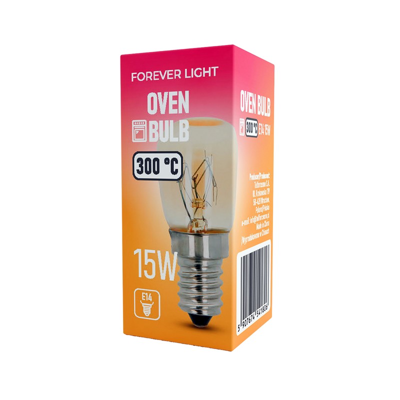 Bec cuptor Forever Light E14 T25, 15 W, 60 lm