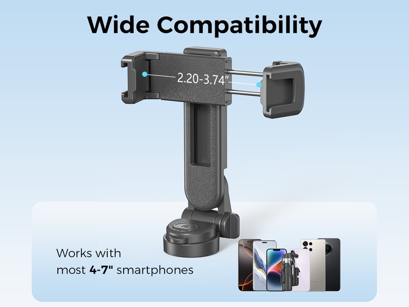 Selfie stick XO Bluetooth tripod SS29, tija 64 cm, rotire 360 °, telecomanda Roz