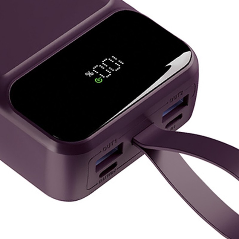 Power bank Forever Vibe-TB65 PD QC 65W 20000 mAh sky, USB-C, USB-A, Li-ion, Albastru
