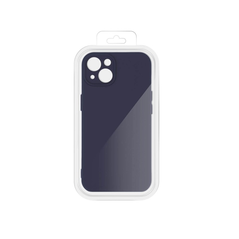 Husa Silicon Box pentru iPhone 17 Pro Max, Carcasa, TPU (poliuretan termoplastic), Bleumarin