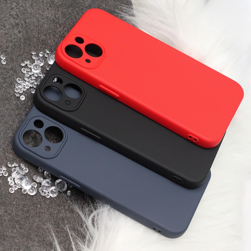 Husa Silicon Box pentru iPhone 17 Pro Max, Carcasa, TPU (poliuretan termoplastic), Rosu