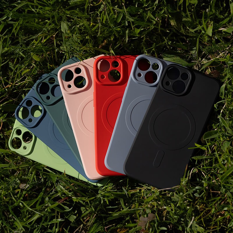Husa Simple Color Mag pentru iPhone 17 Pro Max, Carcasa magnetica, TPU (poliuretan termoplastic), Albastru