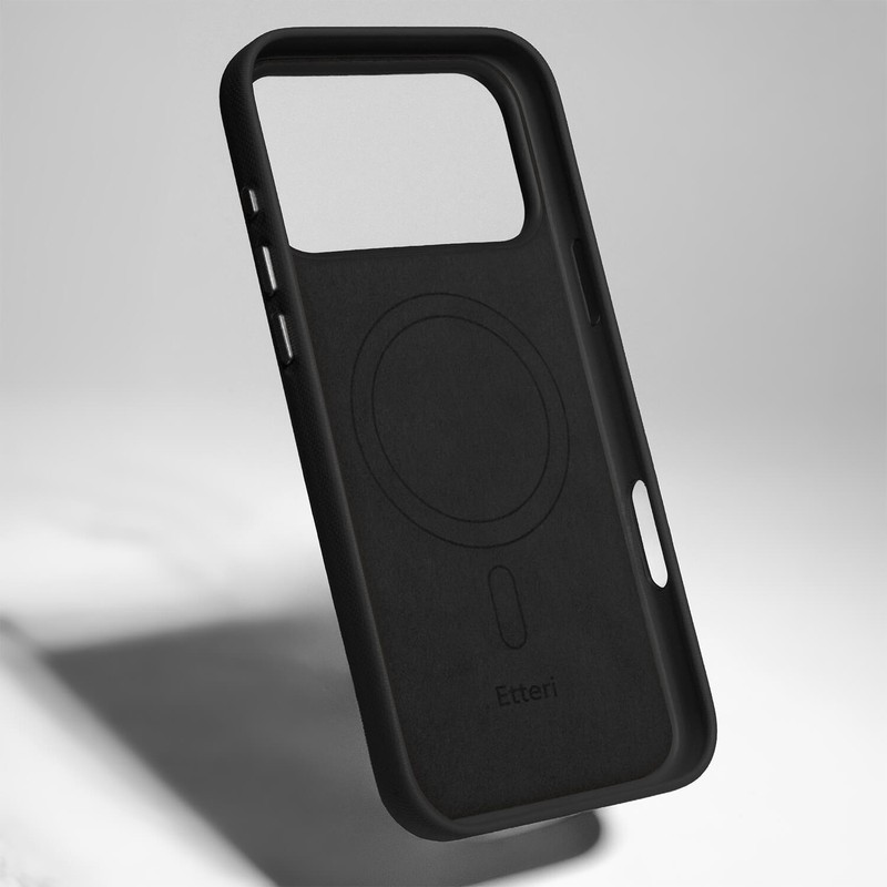 Husa Etteri Elegant Mag sky pentru iPhone 17 Pro, Carcasa magnetica, -10°C pana la +45°C, Albastru