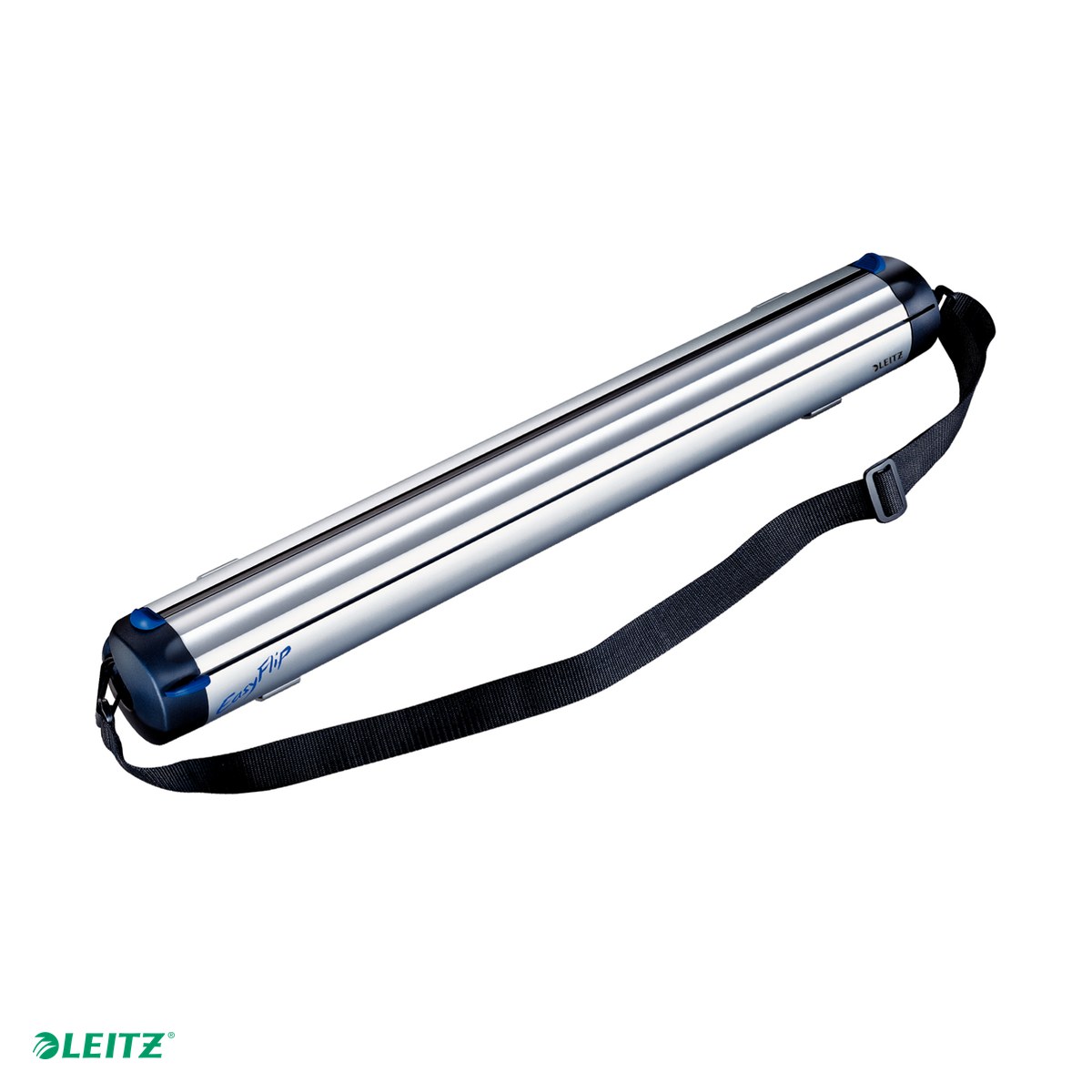 Prezentare si planificare - Sistem de prezentare Leitz EasyFlip, mobil, folie inclusa, pentru documente perforate, gri metal