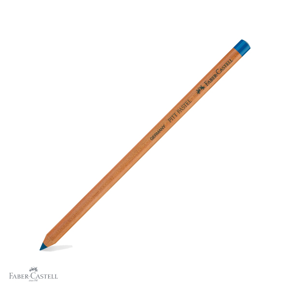 Creioane pastel uleioase - Creion pastel uleios Faber-Castell Pitt, turcoaz albastrui, pentru contururi si detalii fine