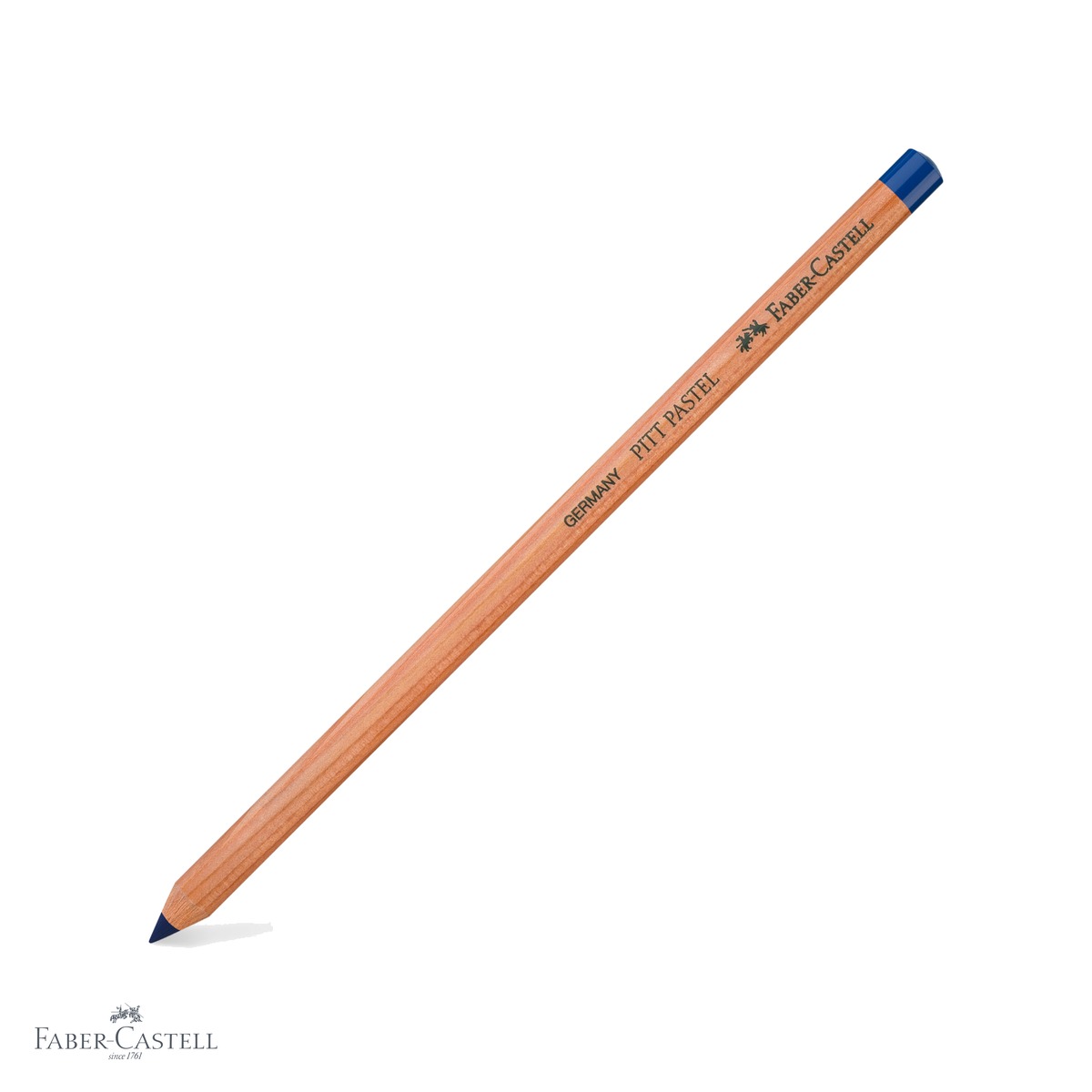 Creioane pastel uleioase - Creion pastel Pitt Faber-Castell, albastru heliu rosiatic, pe baza de ulei, pentru detalii fine si contururi