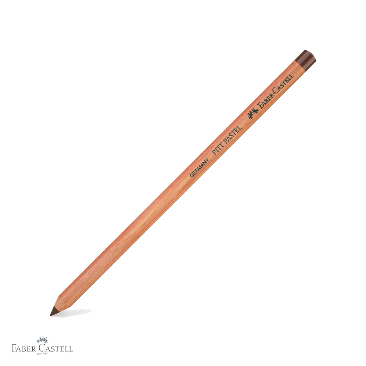 Creioane pastel uleioase - Creion pastel Faber-Castell Pitt, maro Van Dyck, pe baza de ulei, pentru contururi si detalii fine