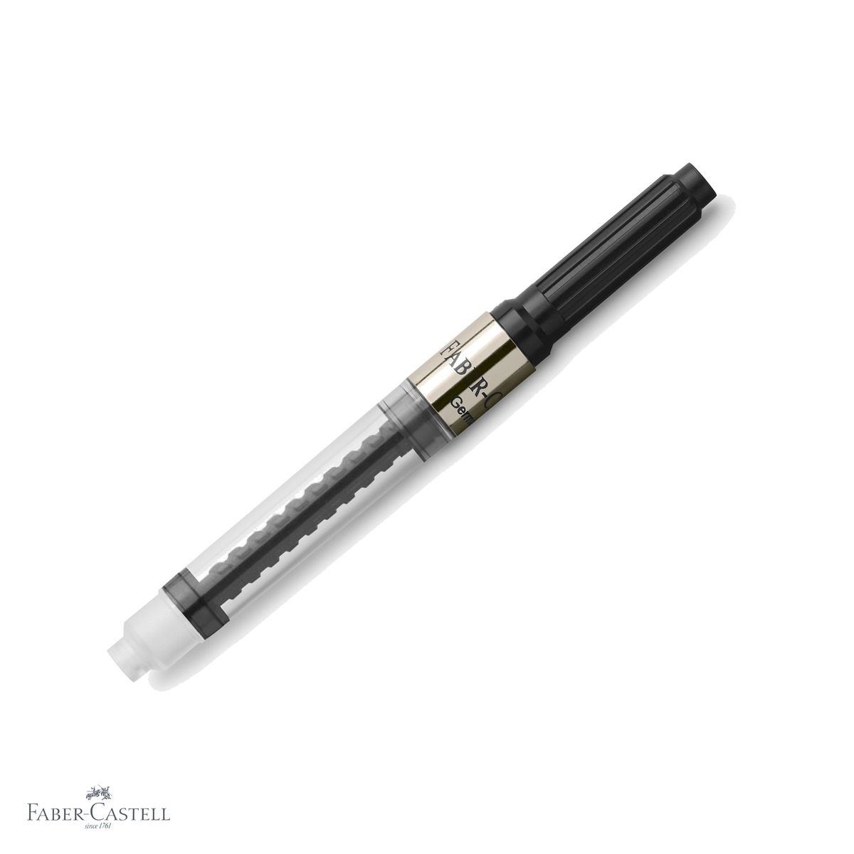 Penite si convertoare pentru stilou - Convertor pentru stilou Faber-Castell, compatibil E-Motion, Ambition, Ondoro, accesoriu de reincarcare cerneala
