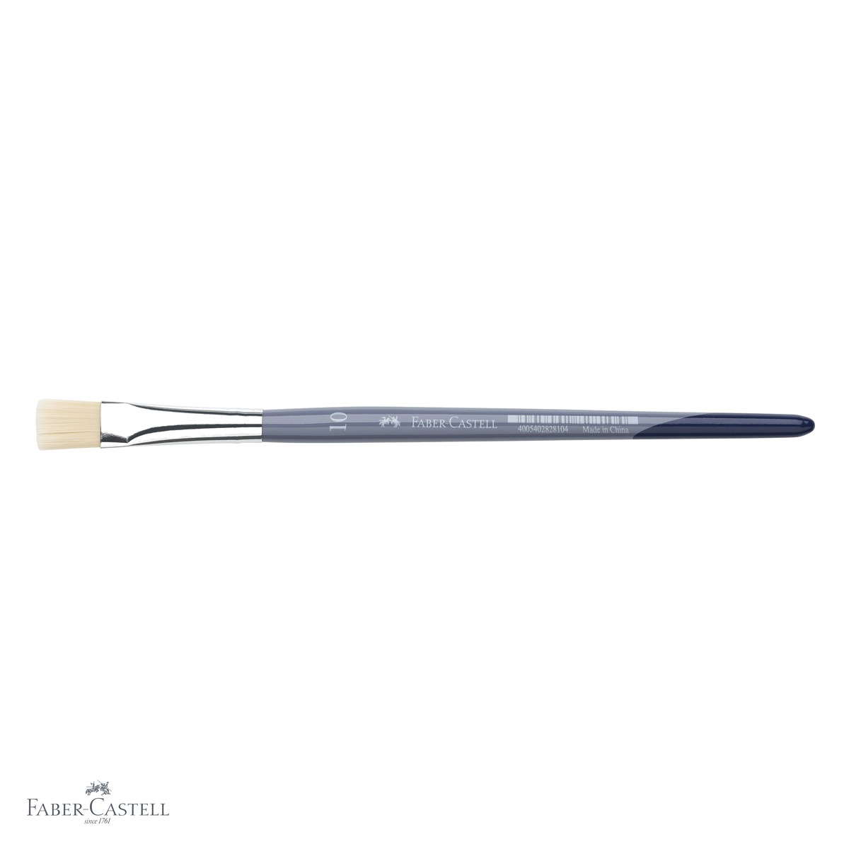 Pensula Faber-Castell Creative Studio nr. 10, varf tesit, par sintetic moale, pentru acuarela si culori solubile in apa [3]